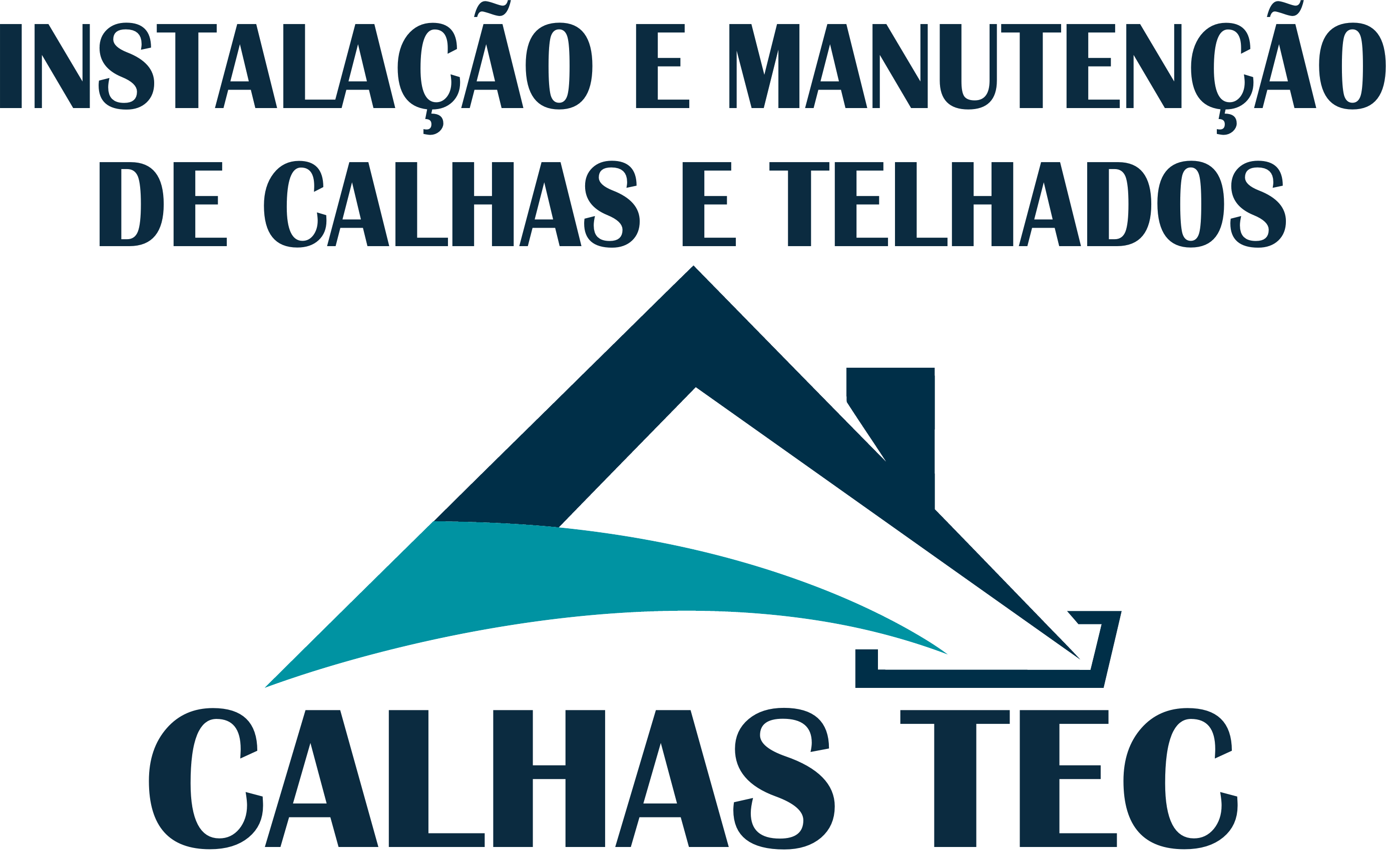 Logo CALHAS TEC - Instalação e Manutenção de Calhas e Telhados
